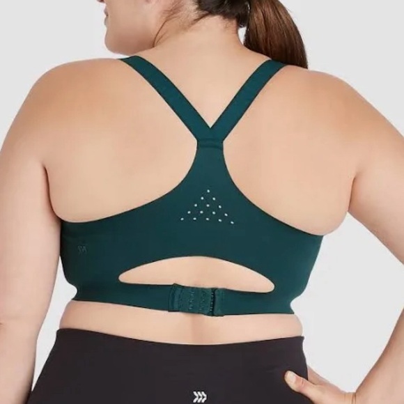 Women's High Support Embossed Racerback Run Sports Bra - All in Motion Size 4X - Picture 2 of 4